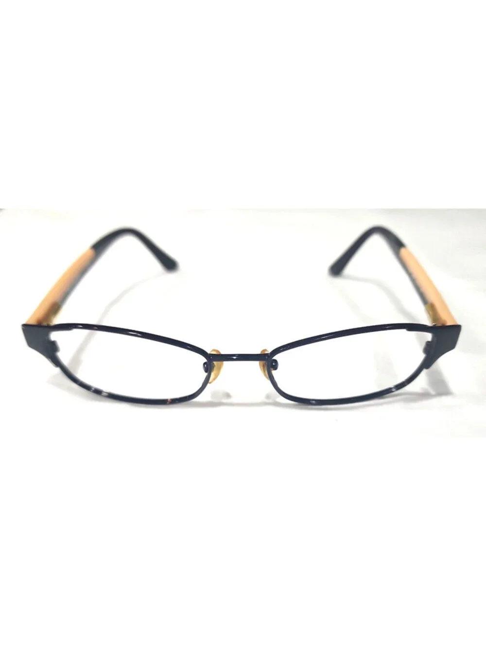 Tory Burch TY1037 3009 Small Black Oval Eyeglasses 50-17 140